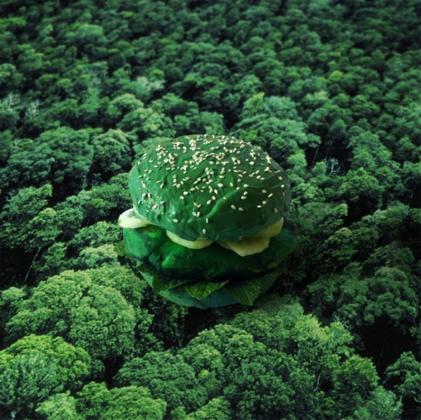 Scary hamburgers are better than scary pictures