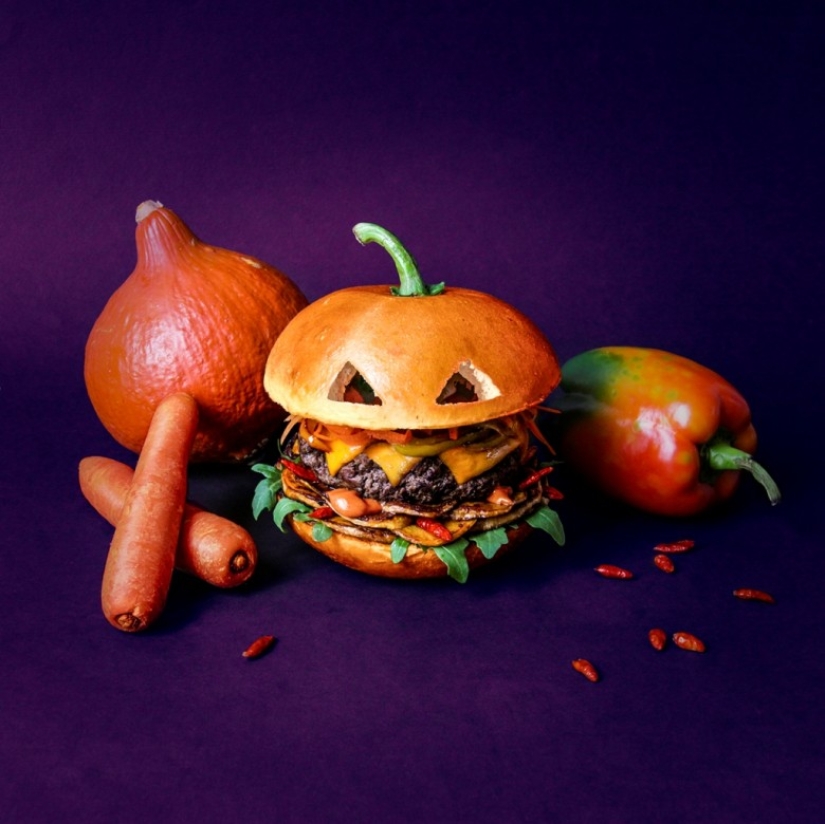 Scary hamburgers are better than scary pictures