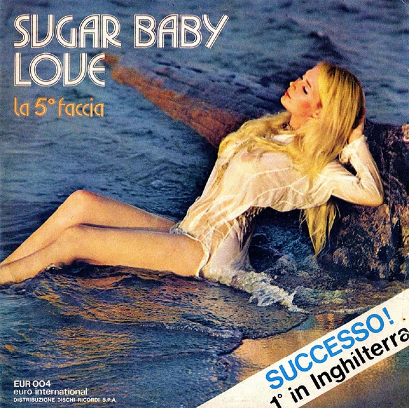 Seductive bikinis from the covers of records of the 60-80s