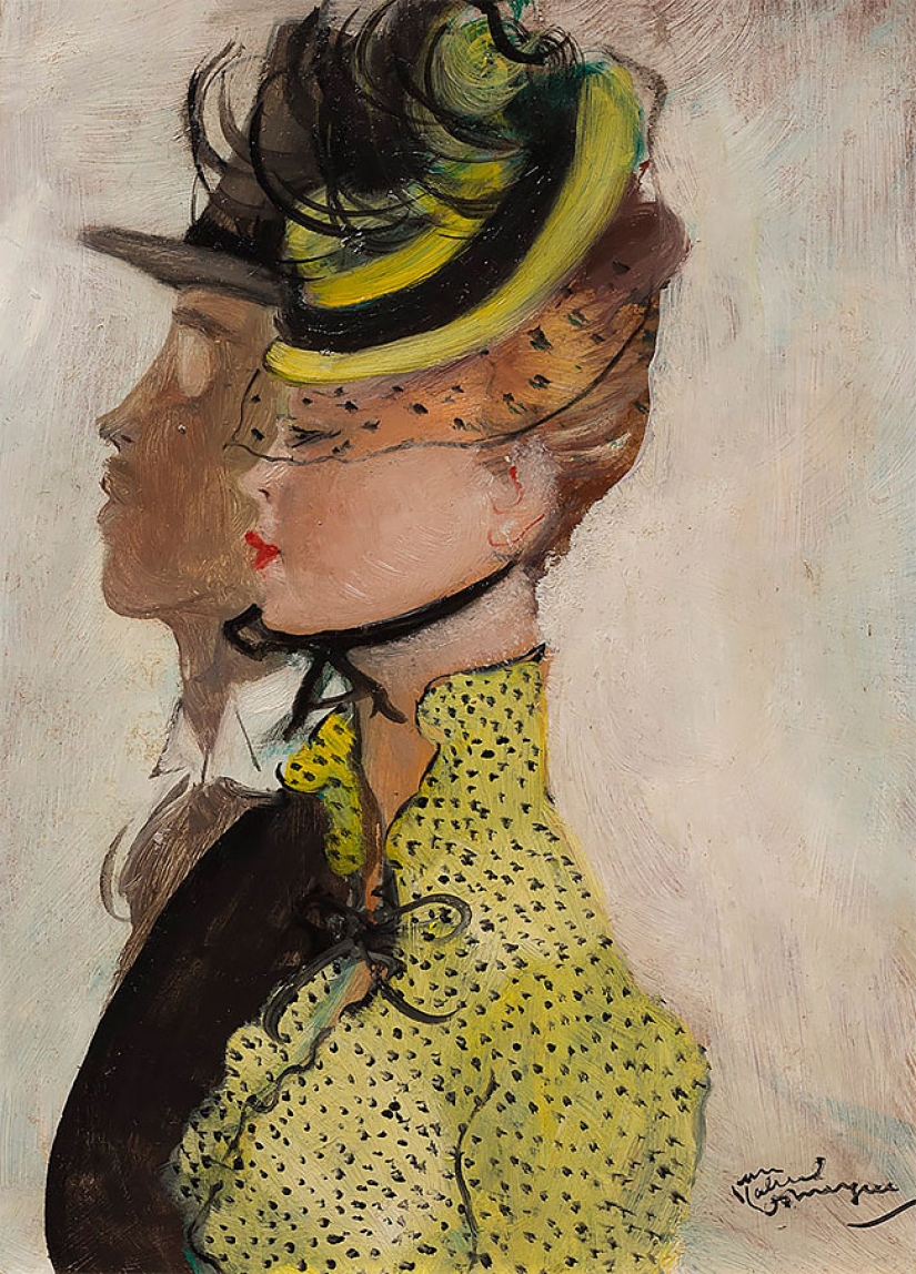 Seductoras mujeres parisinas en las pinturas del artista francés Jean-Gabriel Domergue Seductoras mujeres parisinas en las pinturas del artista francés Jean-Gabriel Domergue