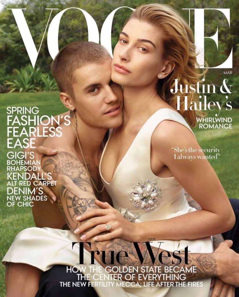 Sentimientos en exhibición: Tres parejas recrearon fotos íntimas de Justin y Hailey Bieber
