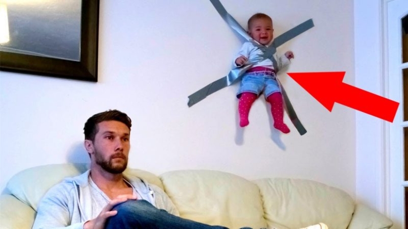 Ser papá no es fácil... una selección de fotos divertidas