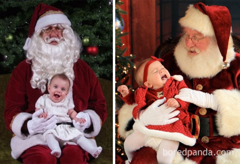 Sesión de fotos de Año Nuevo con un niño: expectativas y realidad