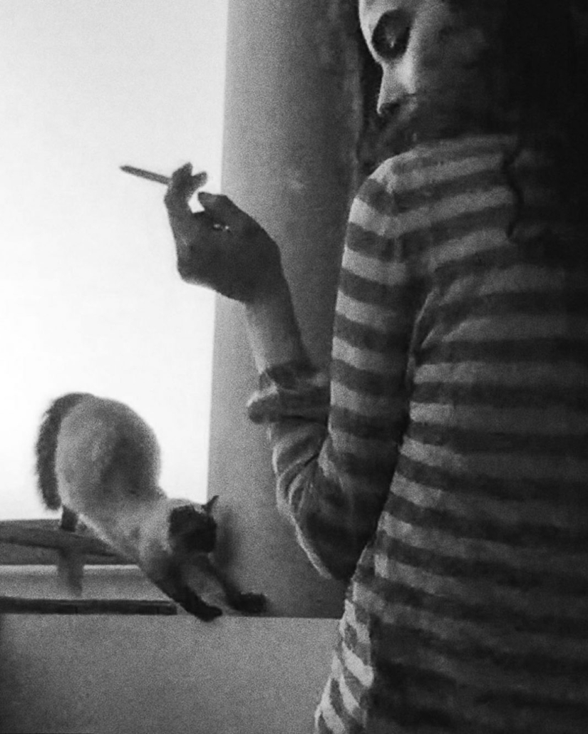 Sesión de fotos remota de Alessio Albi en la cámara web durante la cuarentena Sesión de fotos remota de Alessio Albi en la cámara web durante la cuarentena