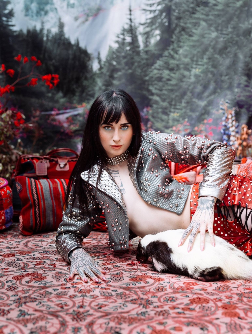 Sesión de fotos increíblemente hermosa con animales rescatados en el mercado negro Sesión de fotos increíblemente hermosa con animales rescatados en el mercado negro