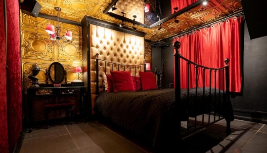 Sex adventures in the dungeon: what happens in a hotel with a BDSM room and a prison cell