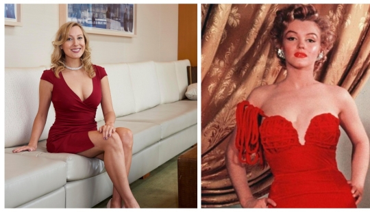 Sex symbol of strict regime: a British woman lived a day like Marilyn Monroe