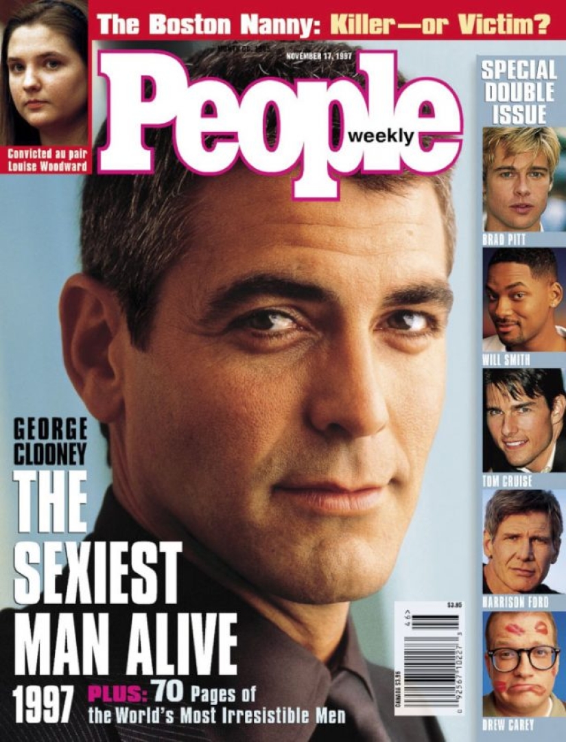 Sexiest Men According to People magazine from 1990 to 2017 Sexiest Men According to People magazine from 1990 to 2017