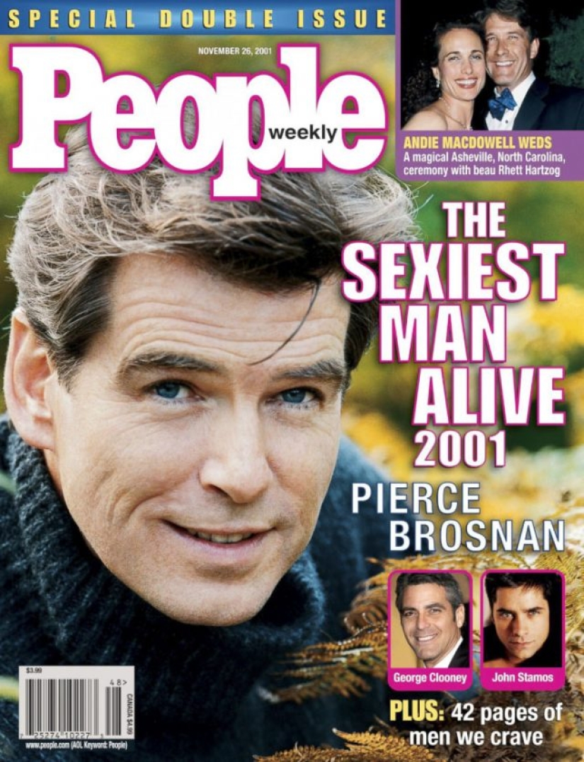 Sexiest Men According to People magazine from 1990 to 2017 Sexiest Men According to People magazine from 1990 to 2017