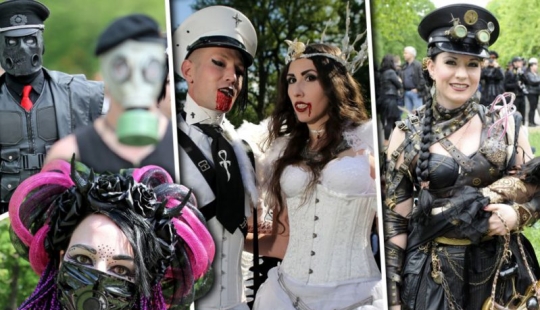 Sexo con sangre: El festival está listo y los vampiros saludan a Gotik Treffen desde adentro Sexo con sangre: El festival está listo y los vampiros saludan a Gotik Treffen desde adentro