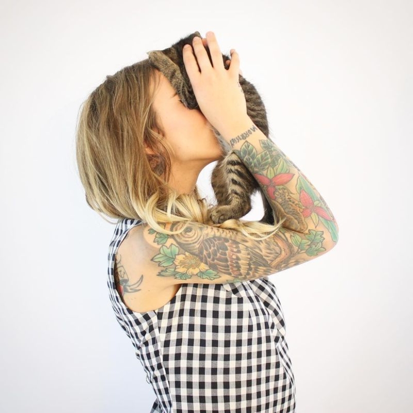 She saves kittens. The cutest job in the world