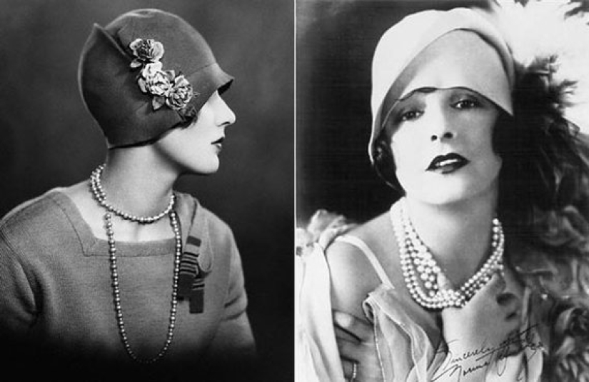 Short skirts, blush on the knees, lips with a bow: what were the flappers, young rebels of the "roaring 20s"
