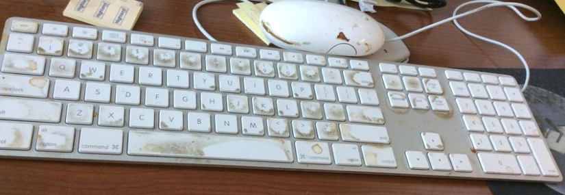 Shots that will make a normal IT specialist shudder with horror Shots that will make a normal IT specialist shudder with horror