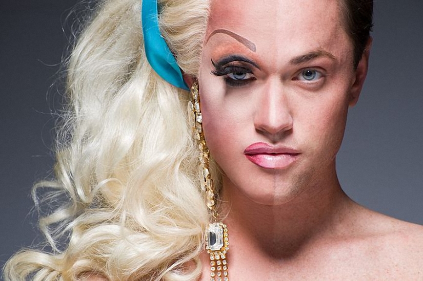 Show your face: Divas travestis con y sin maquillaje en el proyecto de Leland Bobb