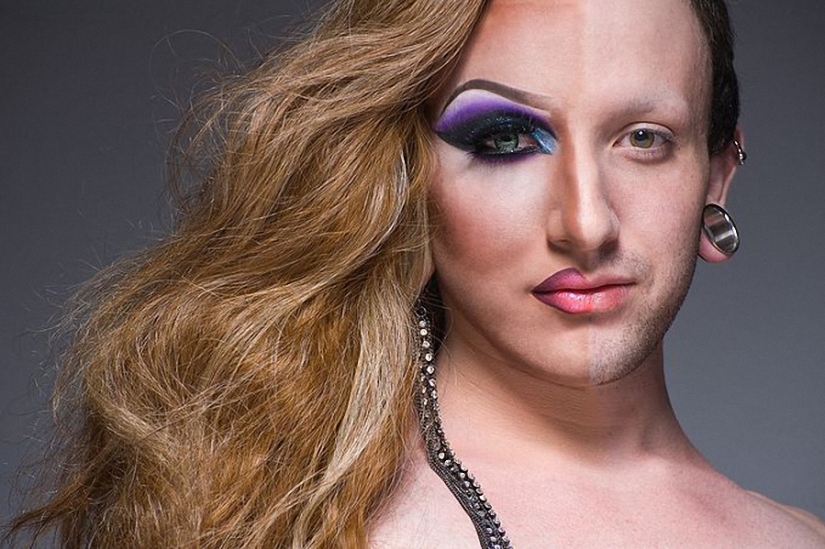 Show your face: Divas travestis con y sin maquillaje en el proyecto de Leland Bobb