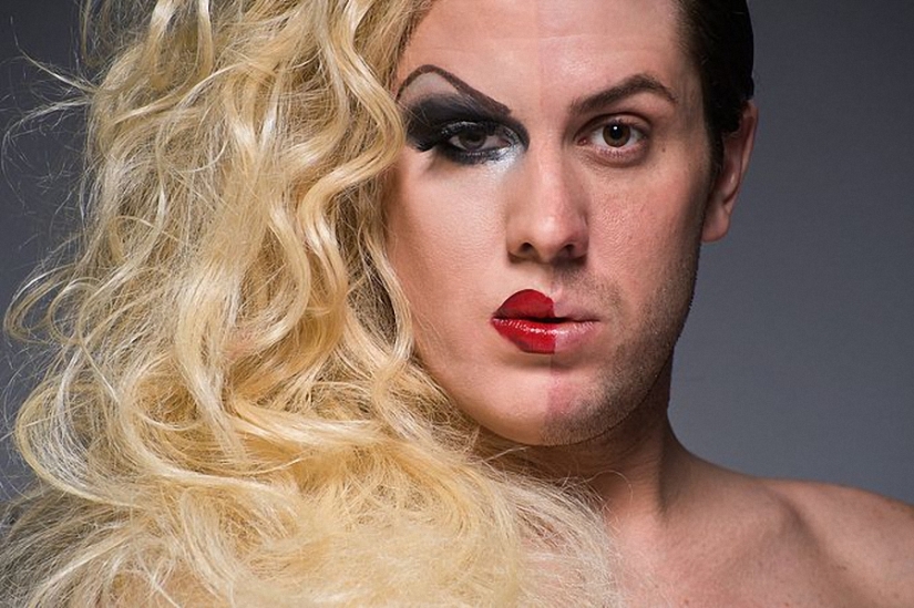 Show your face: Divas travestis con y sin maquillaje en el proyecto de Leland Bobb