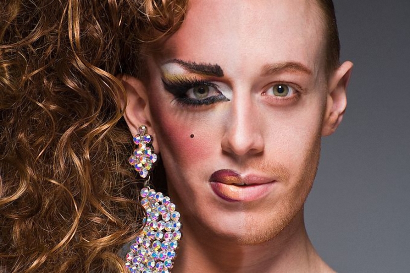 Show your face: Divas travestis con y sin maquillaje en el proyecto de Leland Bobb