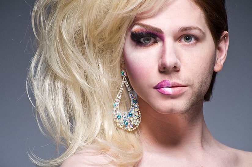 Show your face: Divas travestis con y sin maquillaje en el proyecto de Leland Bobb