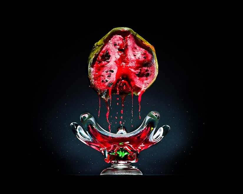 Sickeningly beautiful rotten food