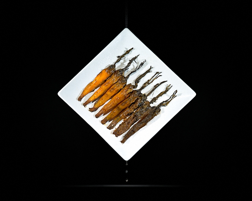 Sickeningly beautiful rotten food
