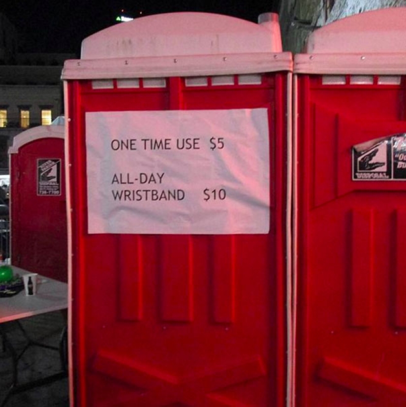 Simple things that Americans have managed to pervert and bring to the point of absurdity