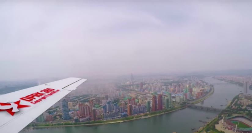Singapore photographer allowed to take a bird's-eye view of North Korea