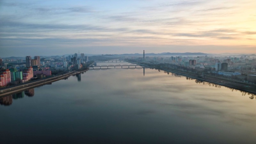 Singapore photographer allowed to take a bird's-eye view of North Korea