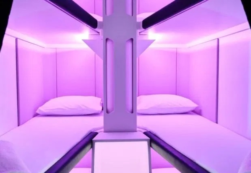 Sky reserved seat: economy class passengers of New Zealand Airlines will be able to lie down during the flight Sky reserved seat: economy class passengers of New Zealand Airlines will be able to lie down during the flight