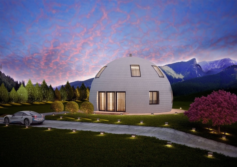 Skydome: casas abovedadas de Rusia