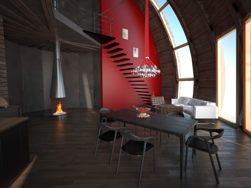 Skydome: domed houses from Russia