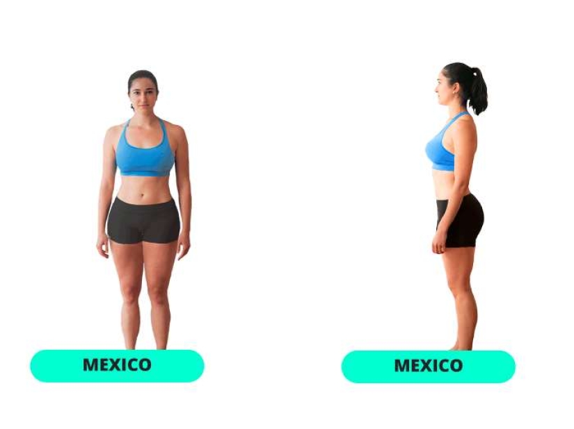 Slim waist and flat stomach: what the perfect female figure looks like in 15 different countries