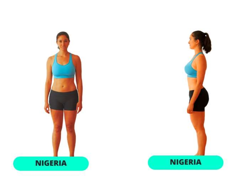 Slim waist and flat stomach: what the perfect female figure looks like in 15 different countries