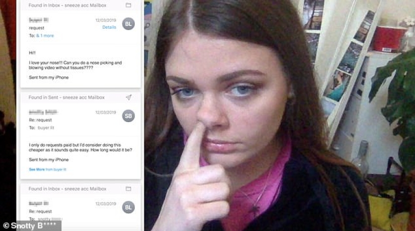 Sneezed on decency: the girl sells fetishists videos on which ... sexually sneezes Sneezed on decency: the girl sells fetishists videos on which ... sexually sneezes