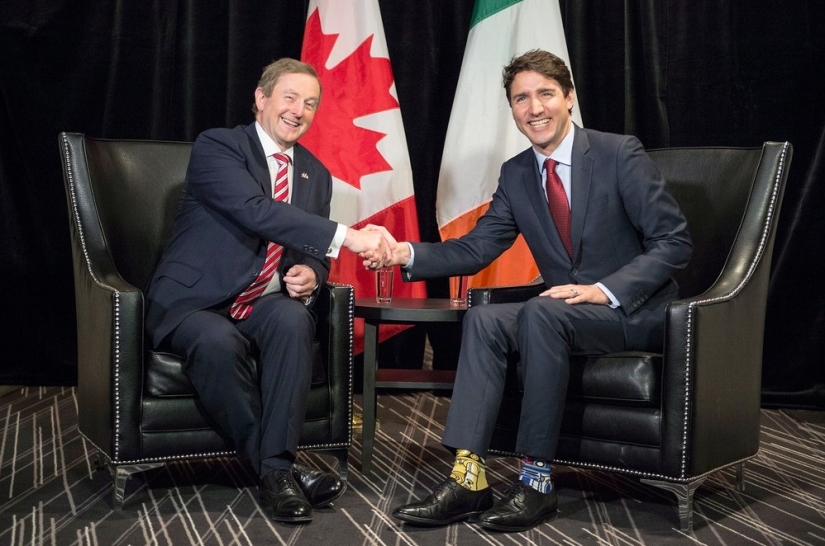 Socks in Canada are more than socks: Justin Trudeau's 11 Bright Couples
