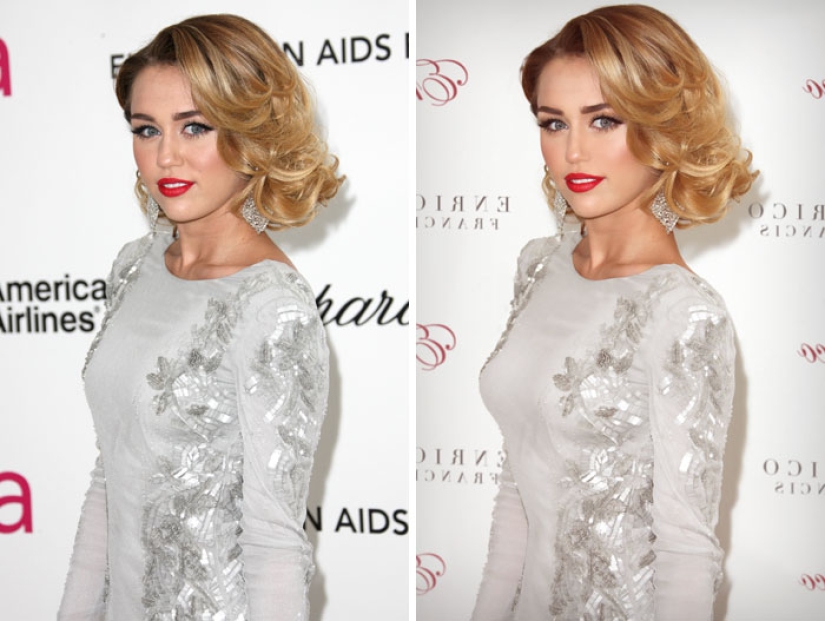 Solid deception: 25 photos of stars before and after photoshop Solid deception: 25 photos of stars before and after photoshop