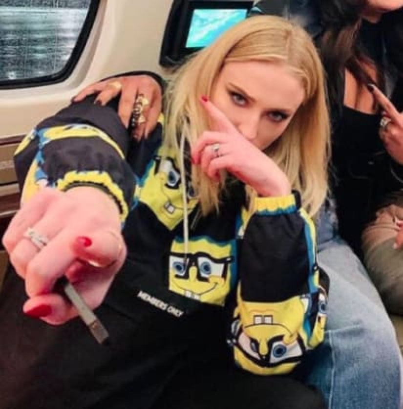 Sophie Turner's favorite thing, which she never leaves