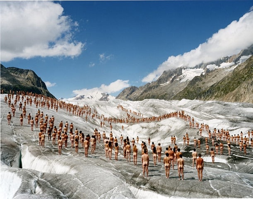 Spencer Tunick volverá a desnudar a todos en las calles de Melbourne, a pesar del clima