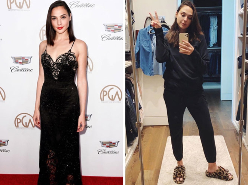 Stars on the couch: pictures of celebrities during self-isolation