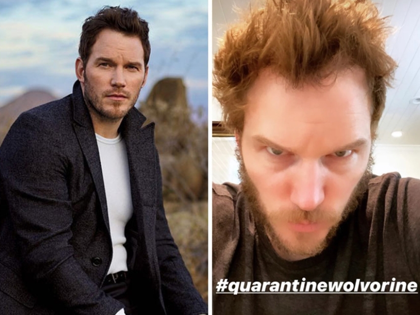 Stars on the couch: pictures of celebrities during self-isolation