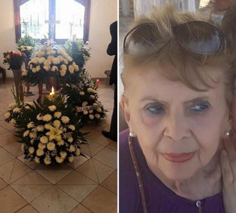 Stray dogs came to the funeral of the woman who fed them to say goodbye to the deceased
