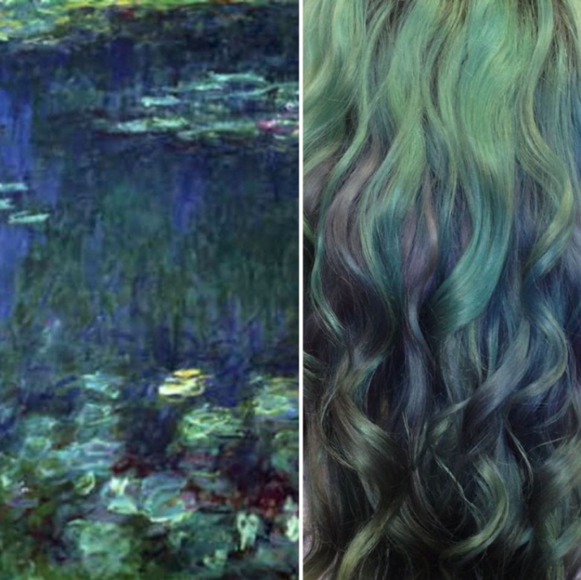 Stylist turns hairstyles into classic pieces of art