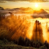 Sunrises, sunsets. Where am I, where are you