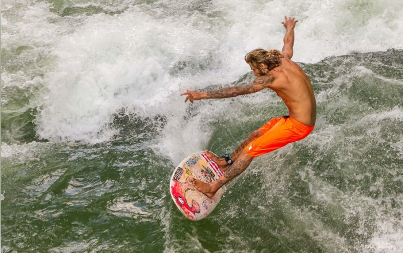 Surf en la jungla de cemento de Múnich