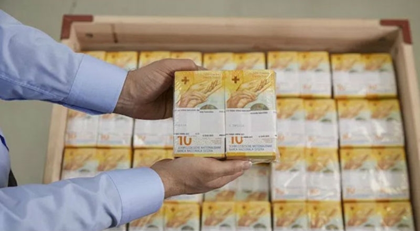 Swiss francs won the "beauty contest" among banknotes again