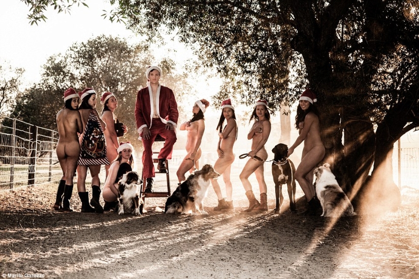 Sydney University students undressed for charity calendar