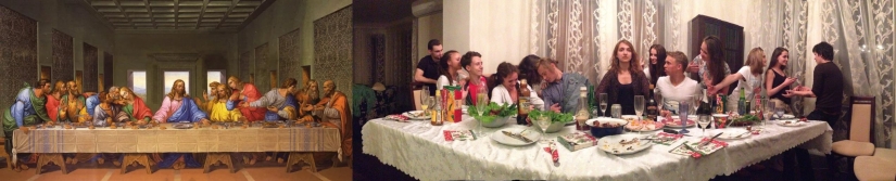 "Take a picture like Rembrandt": a public with successful parodies of famous paintings "Take a picture like Rembrandt": a public with successful parodies of famous paintings