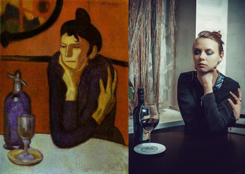 "Take a picture like Rembrandt": a public with successful parodies of famous paintings "Take a picture like Rembrandt": a public with successful parodies of famous paintings