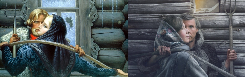 "Take a picture like Rembrandt": a public with successful parodies of famous paintings "Take a picture like Rembrandt": a public with successful parodies of famous paintings