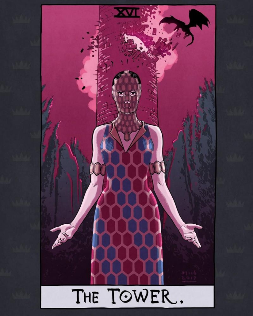 Tarot cards based on "Game of Thrones" Tarot cards based on "Game of Thrones"