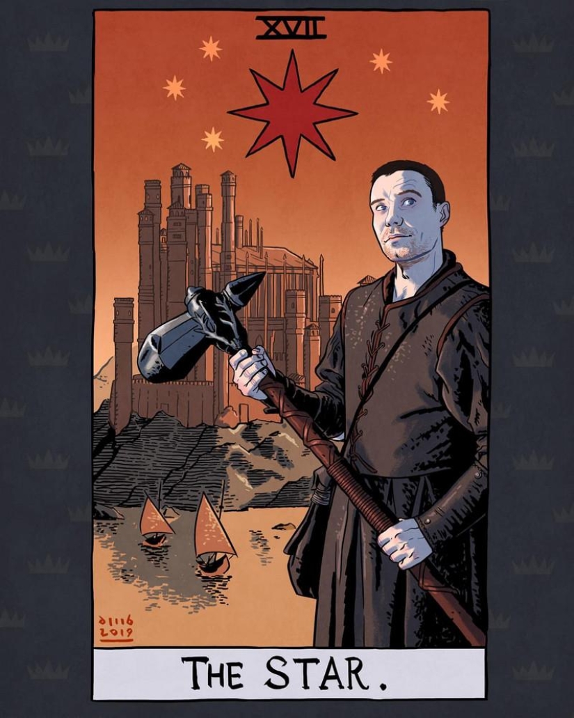 Tarot cards based on "Game of Thrones" Tarot cards based on "Game of Thrones"